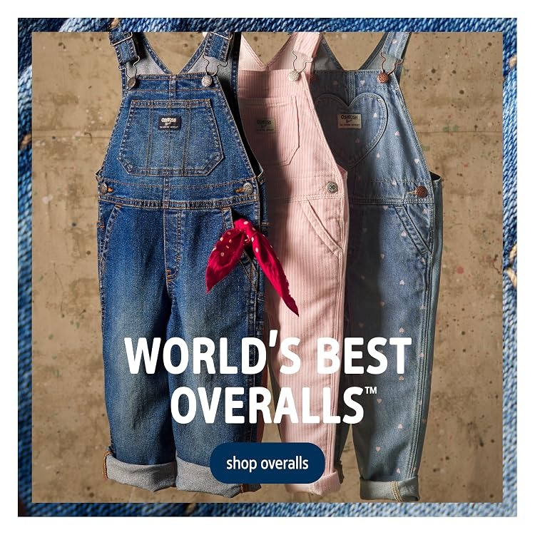 OshKosh B'Gosh Kids Clothing & Denim Store OshKosh B'Gosh Kids Clothes, Denim Overalls & Playwear -OshKosh B'Gosh Kids Clothing & Denim Store